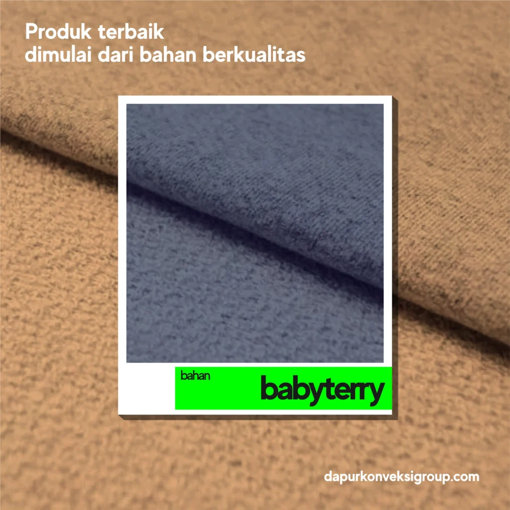 Bahan kain baby terry bukittinggi