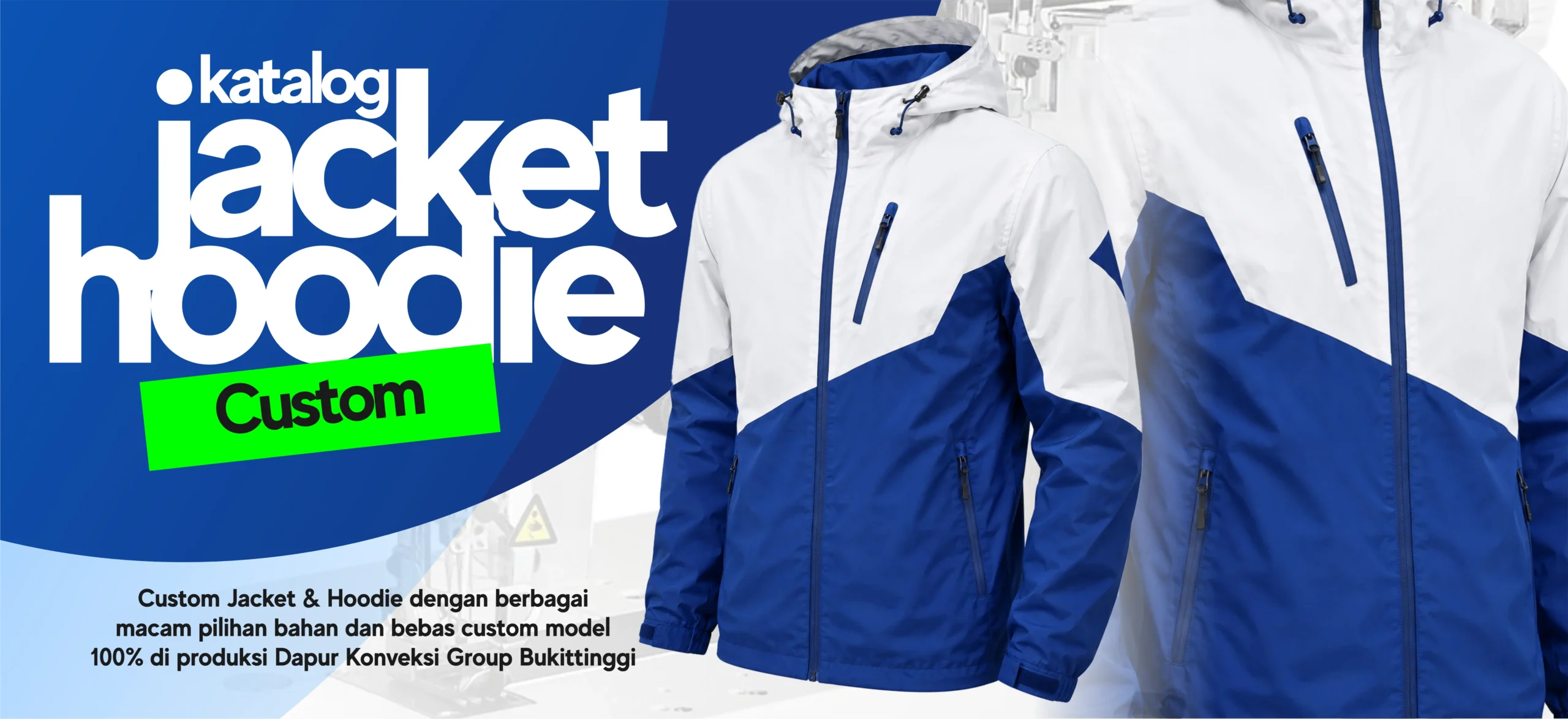 Custom Jacket dan Hoodie Bukittinggi