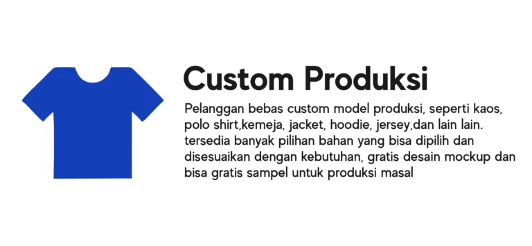 Custom Konveksi Kaos
