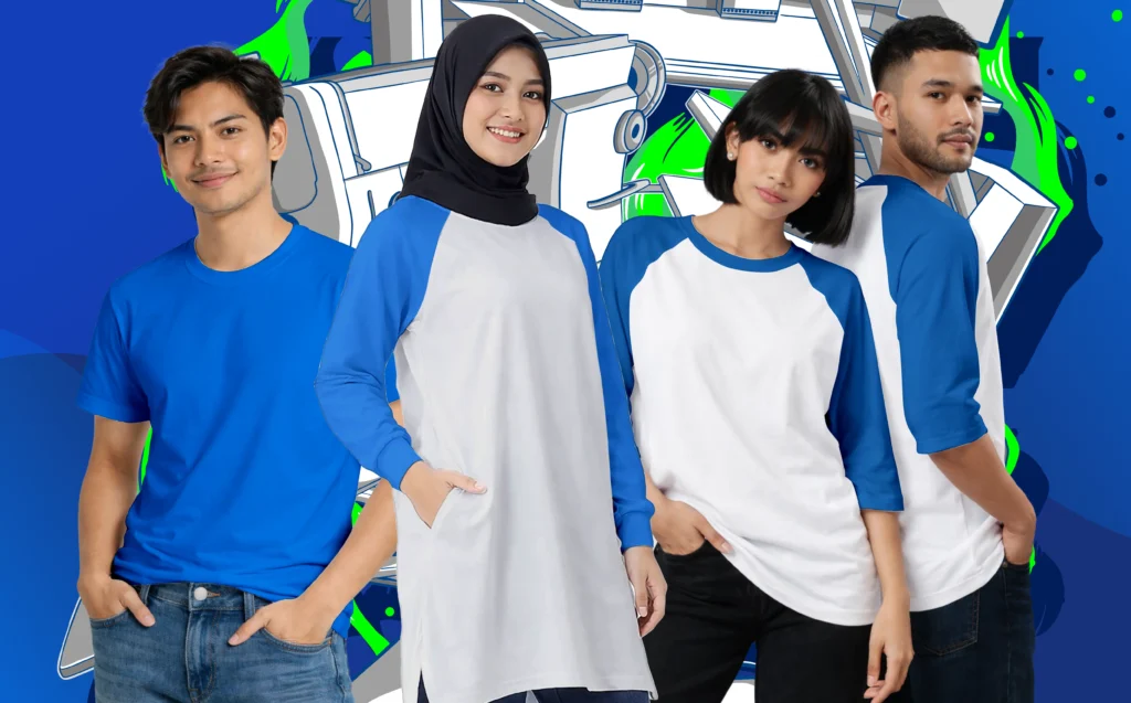 Kaos Cotton Combed Bukittinggi