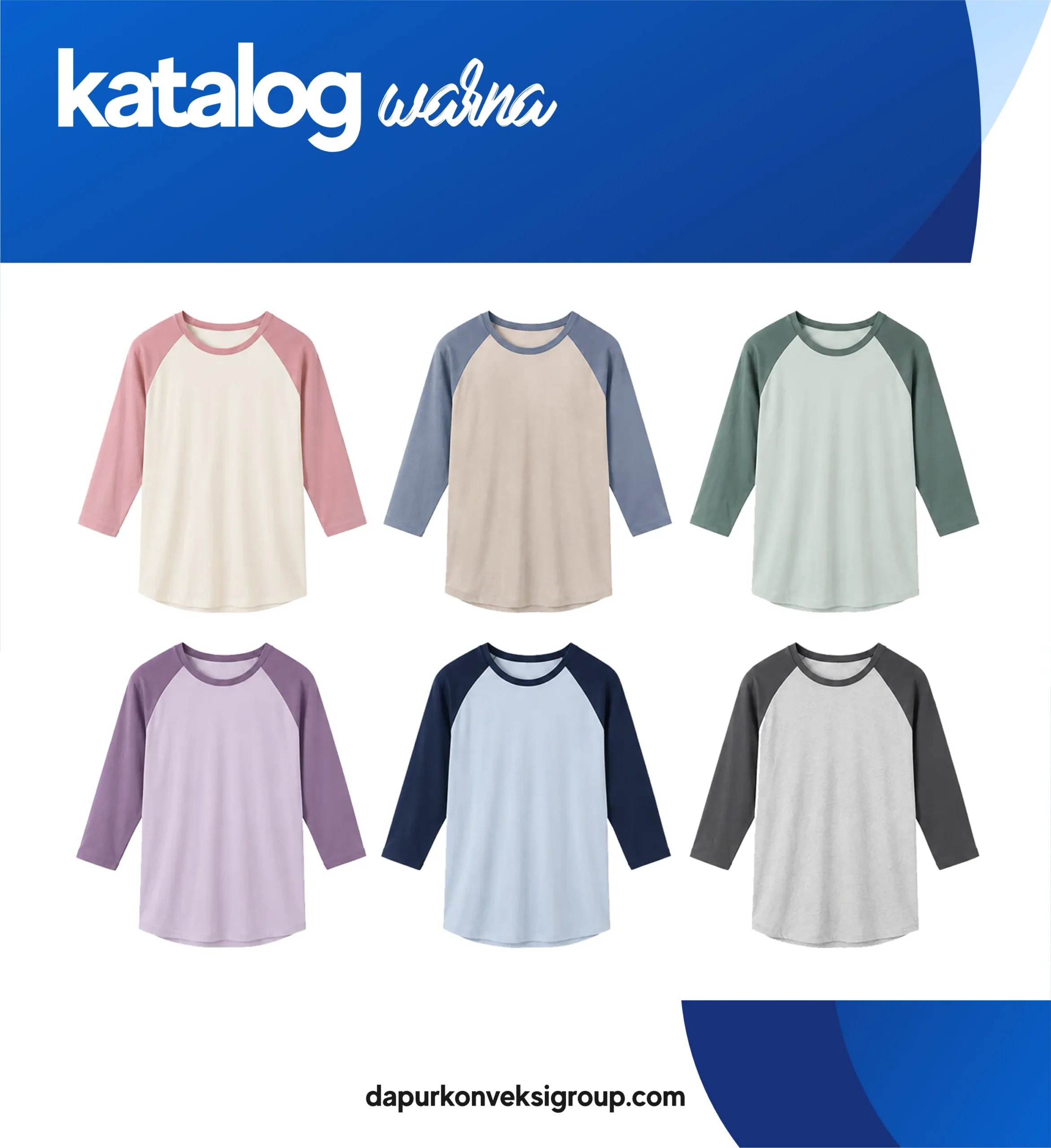 Katalog Warna Raglan Bukittinggi