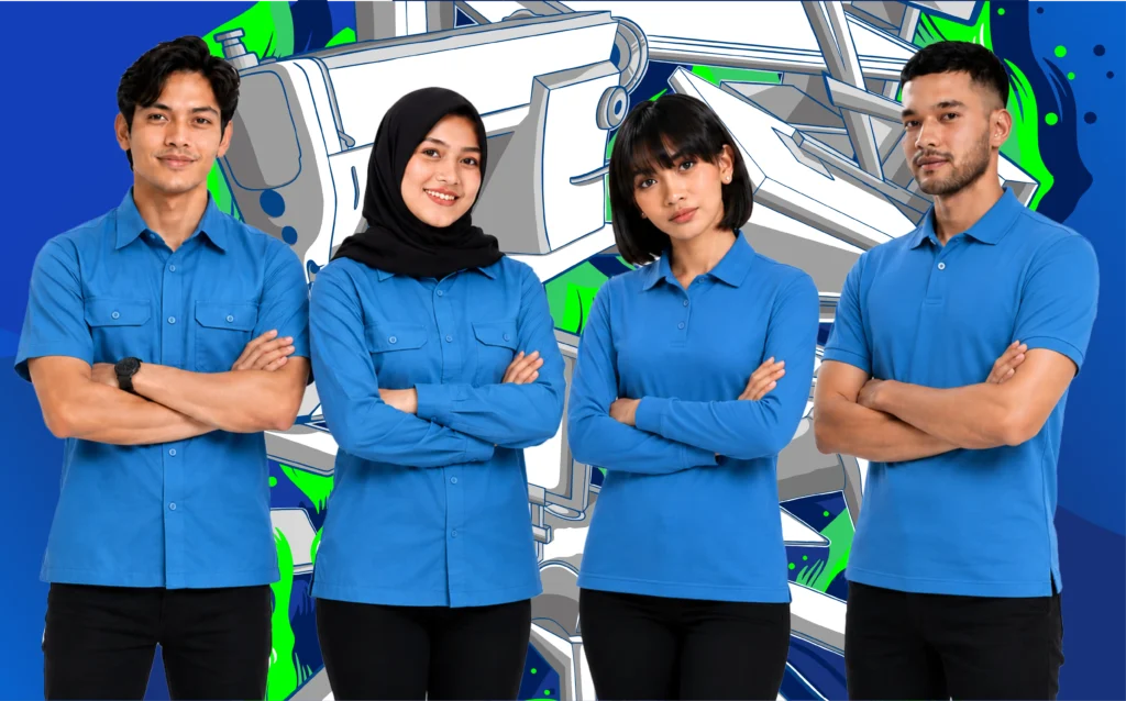 Kemeja dan Kaos Kerah Bukittinggi