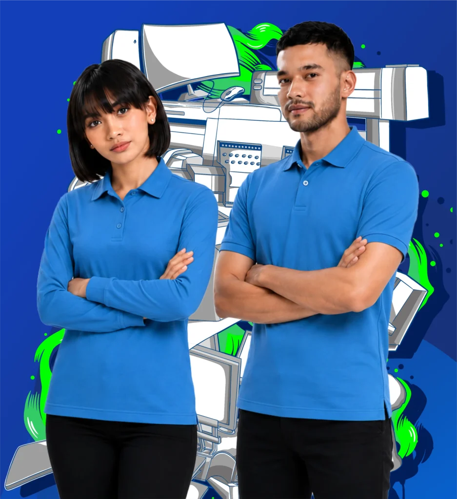 Konveksi Kaos Kerah Polo Premium Bukittinggi