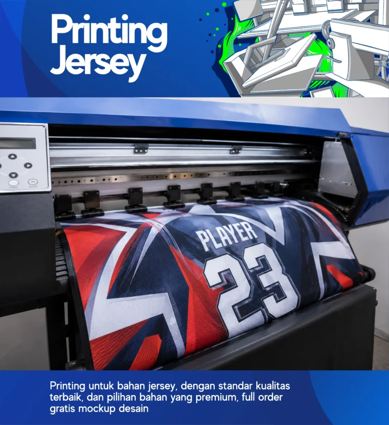 Printing Jersey Premium Bukittinggi