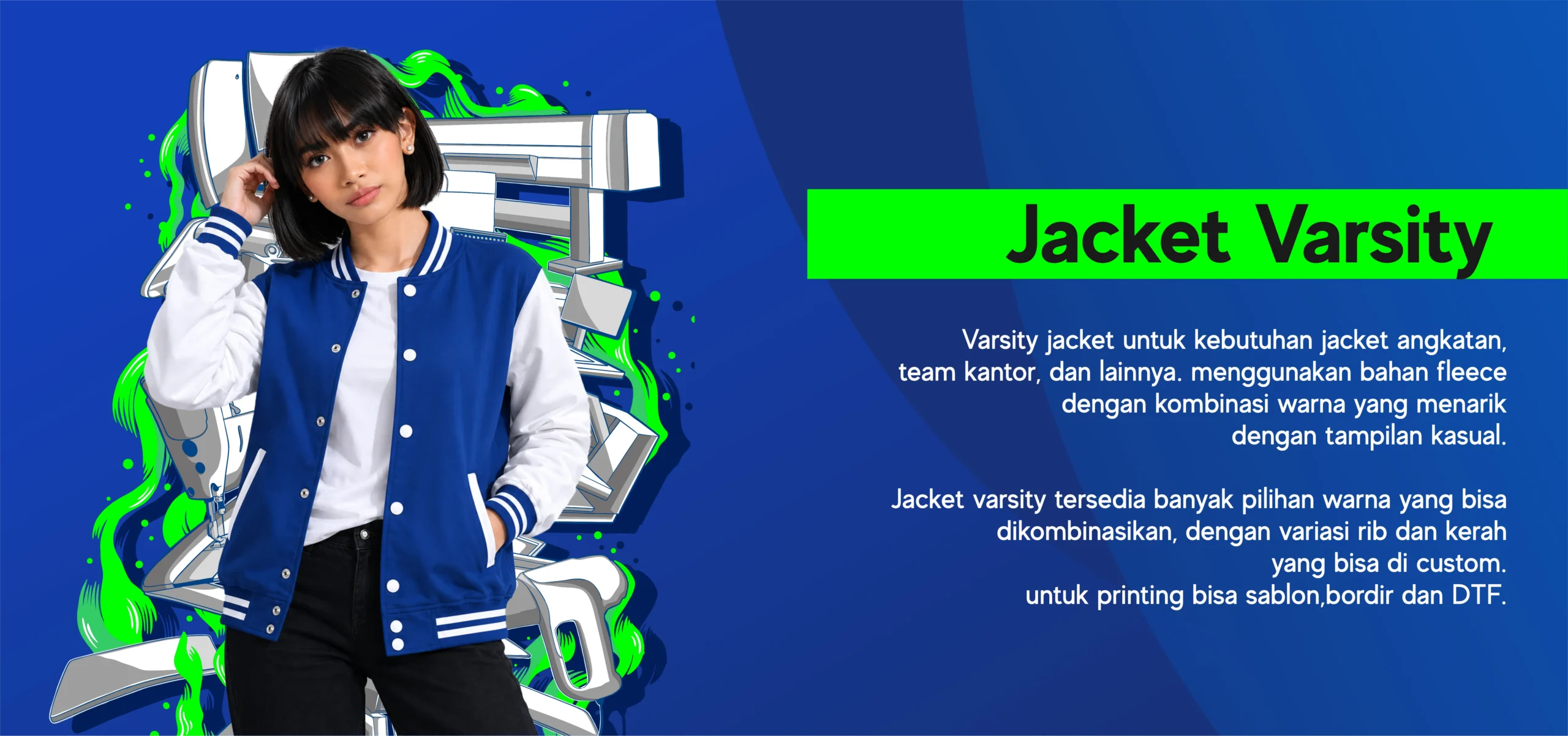 Varsity jacket Premium Bukittinggi